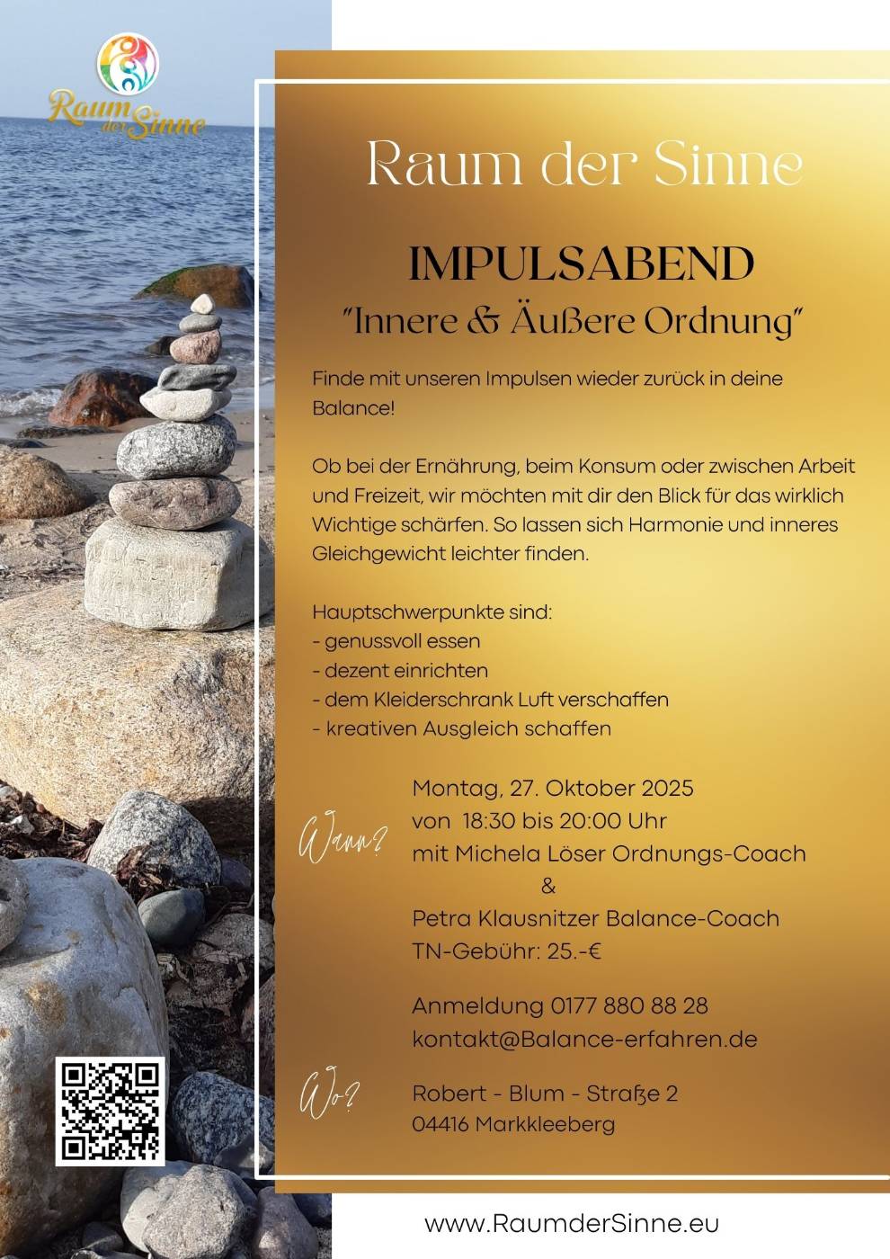 Event image for Impulsabend "Loslassen, Ballast abwerfen und die Leichtigkeit des Seins wieder entdecken"